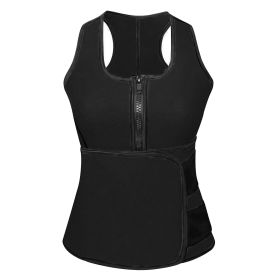 WG_WaistTrainer(Black_XL)_GPCT1213 Ab slimmer (Color: BLACK, size: XL)